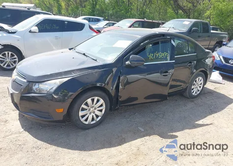 2011 Chevrolet Cruze 1Lt z USA, uszkodzony, nr VIN 1G1PF5S93B7297287